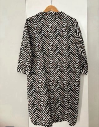 Vestido Cortefiel estampado cebra