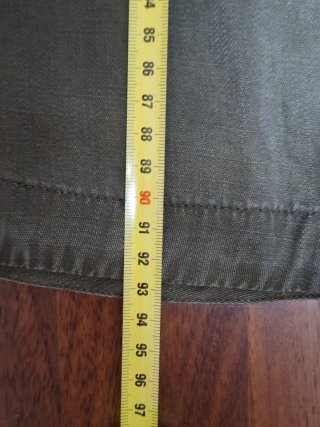 Blusón Zara Talla S Verde Oliva