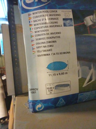 Cubierta Piscina Invierno Polietileno 120gr/m²