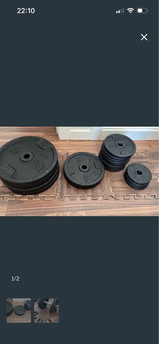 Pack Pesas Gimnasio