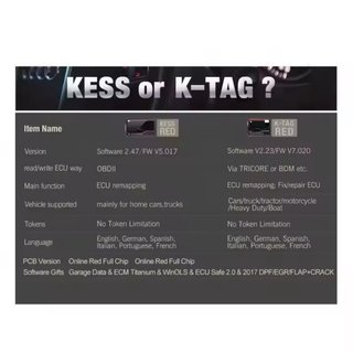 Kit Kess V2 + Ktag Reprogramación ECU