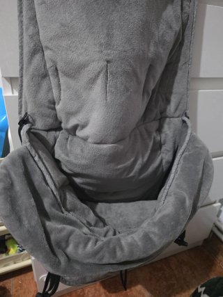 Saco de cochecito de bebé gris