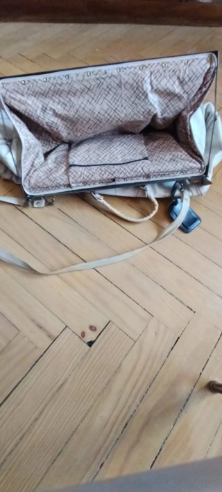 Bolso Viaje Vintage Alligator by Alessandra Blanco