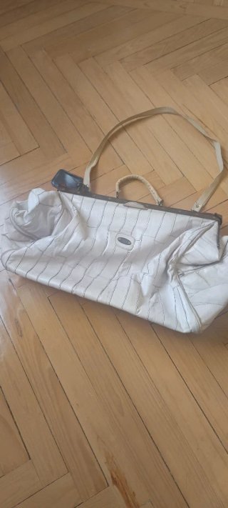 Bolso Viaje Vintage Alligator by Alessandra Blanco