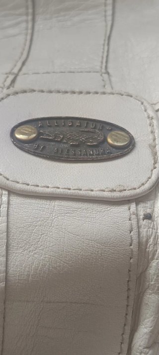 Bolso Viaje Vintage Alligator by Alessandra Blanco