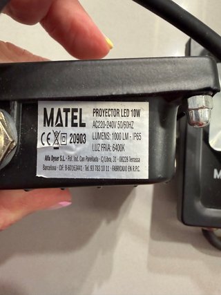 2 Luces LED Exterior MATEL IP65
