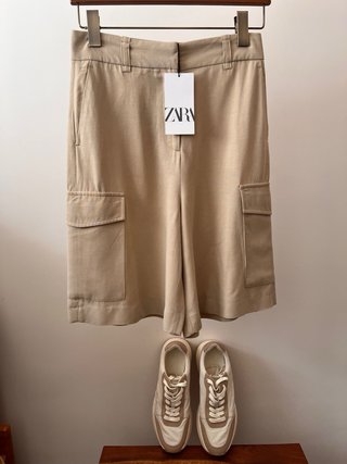 Bermuda Cargo Zara Talla XS