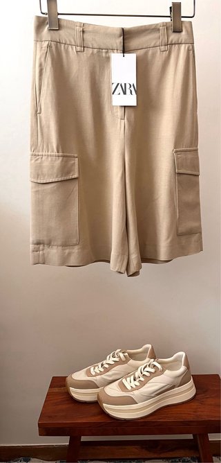 Bermuda Cargo Zara Talla XS