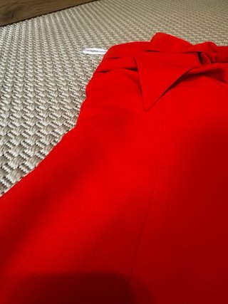 Vestido Etxart & Panno Midi Rojo