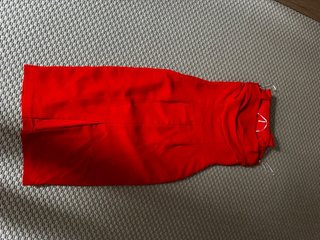 Vestido Etxart & Panno Midi Rojo