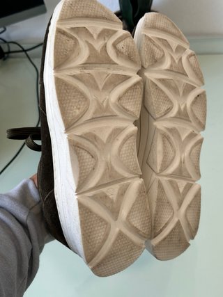Zapatillas Cox Piel Verde Talla 38