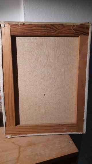 Cuadro al óleo firmado