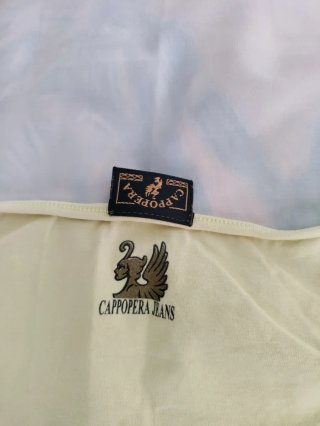 Top sin espalda con estampado nativo americano