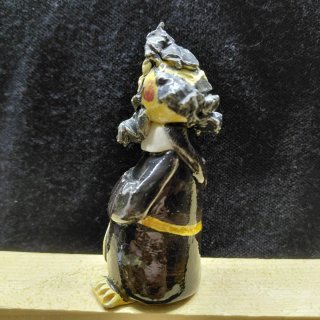 Figura maiolica terracotta vintage