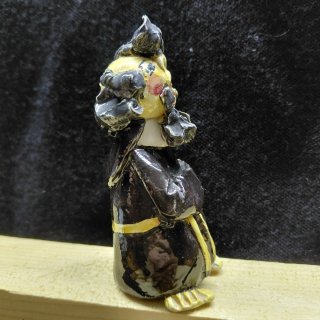 Figura maiolica terracotta vintage
