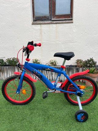 Bicicleta Spiderman 16”