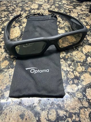 Gafas 3D Optoma Negras