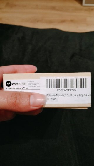 Motorola Moto G55 256GB Nero