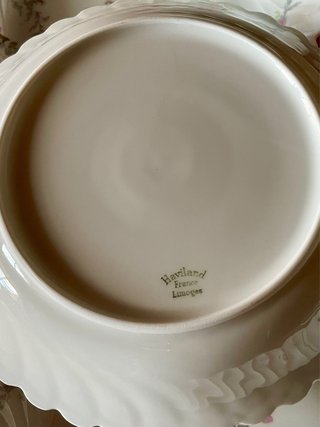 Platos hondos Limoges Haviland