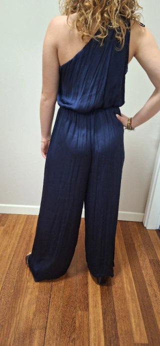 Tuta elegante blu