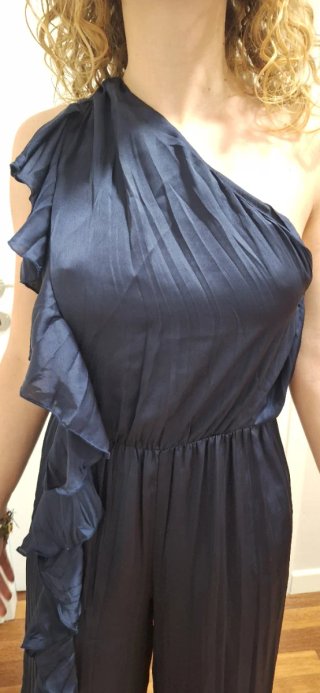Tuta elegante blu
