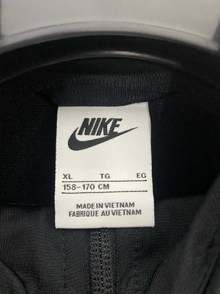 Chaqueta Nike Negra Cremallera