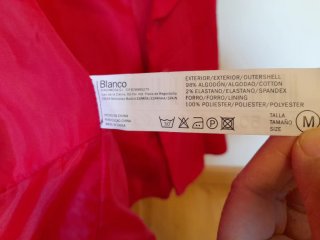 Blazer/ Chaqueta Roja manga corta