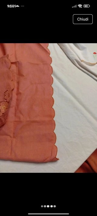 Asciugamani ricamati a mano, ad intaglio