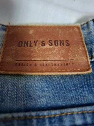 Pantalón vaquero ONLY & SONS azul