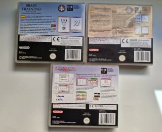 Nintendo DS 3 Juegos Brain Training + English