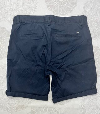 Pantalón corto elegante azul marino niño