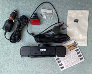 Dash Cam 4 Cámaras 360° + 64GB