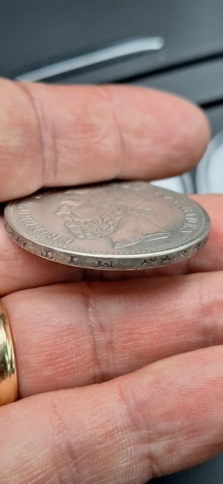 Moneta 5 Marchi 1894 Germania
