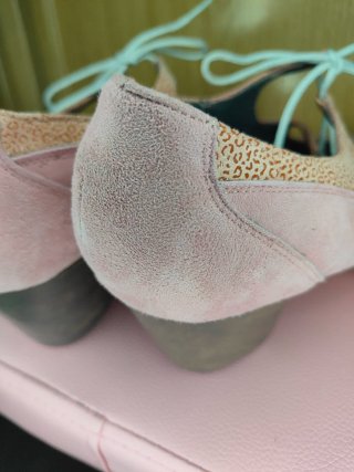 Zapatos Flamenco Gallardo Rosa