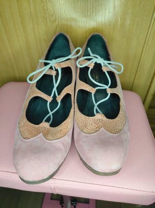Zapatos Flamenco Gallardo Rosa
