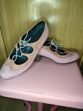 Zapatos Flamenco Gallardo Rosa