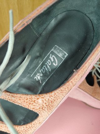 Zapatos Flamenco Gallardo Rosa
