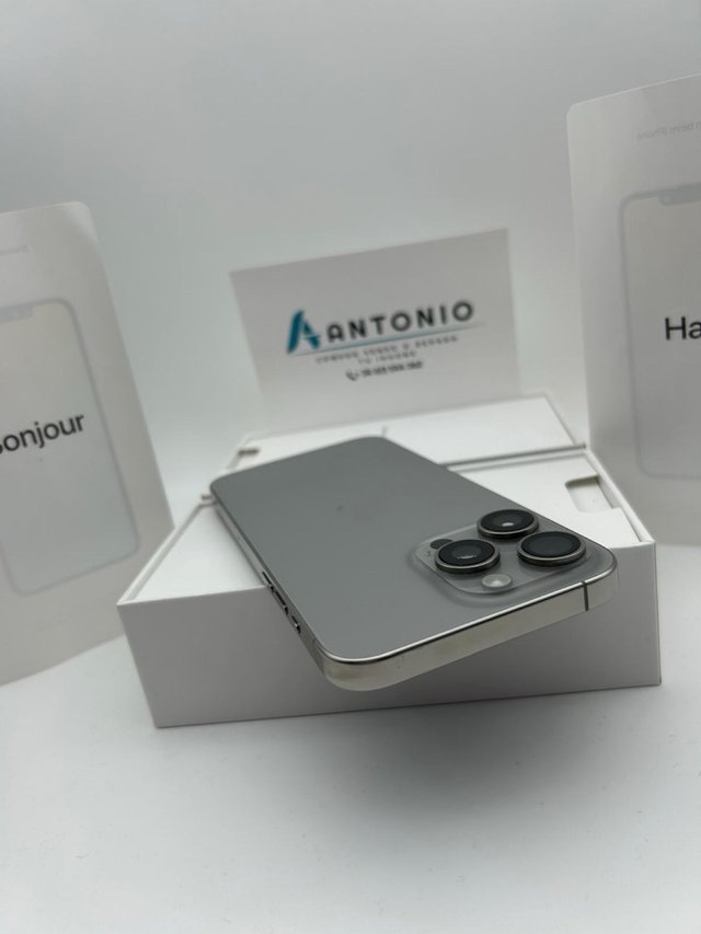 IPHONE 15 PRO CON GARANTIA Y 100% SALUD