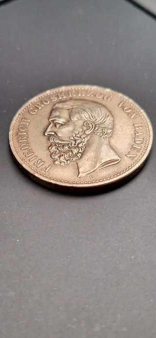 Moneta 5 Mark Reich 1891