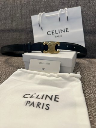 Cintura Celine 95 cm Oro Nero SUPER OFFERTA MAGGIO