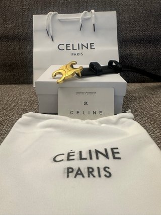 Cintura Celine 95 cm Oro Nero SUPER OFFERTA MAGGIO