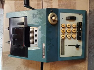 Calculadora Olivetti Antigua (Funcionando)