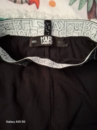 Leggings Karl Lagerfeld Negres