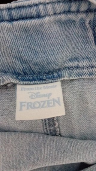 Vestido vaquero infantil Frozen