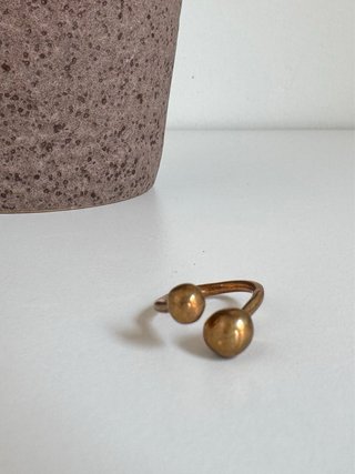 Monica Castiglioni Anello Bold Bronzo