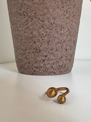 Monica Castiglioni Anello Bold Bronzo