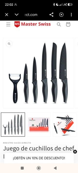 Set coltelli Master Swiss + Affilacoltelli