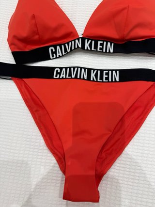 Bikini Calvin Klein Rojo Talla XL Nuevo