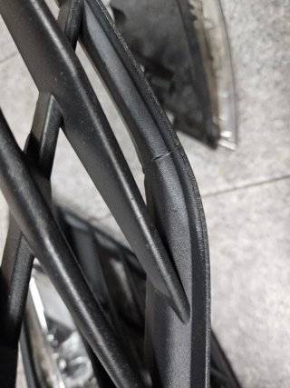 Rejillas Seat Leon Cupra 5F con luz antiniebla