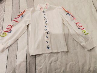 Blusa zíngara niña 3 a 5 años